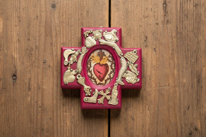 Small Crosses featuring the Sacred Heart