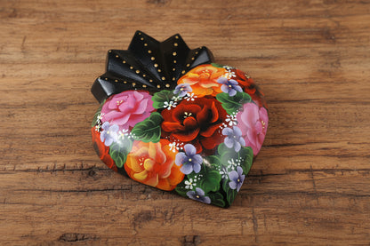 Ceramic Hand Painted Sacred Heart