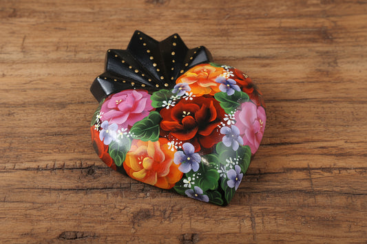 Ceramic Hand Painted Sacred Heart