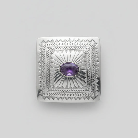 Trinket Box Crowned by a Domed Stone