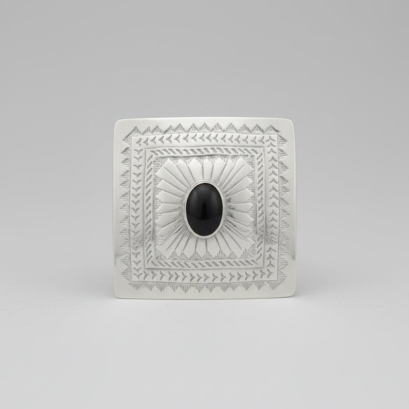 Trinket Box Crowned by a Domed Stone