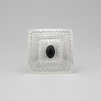 Trinket Box Crowned by a Domed Stone