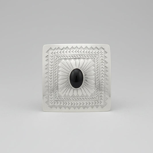 Trinket Box Crowned by a Domed Stone