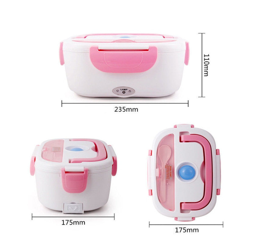 Electric Lunch Box Stainless Steel Car Bento Box