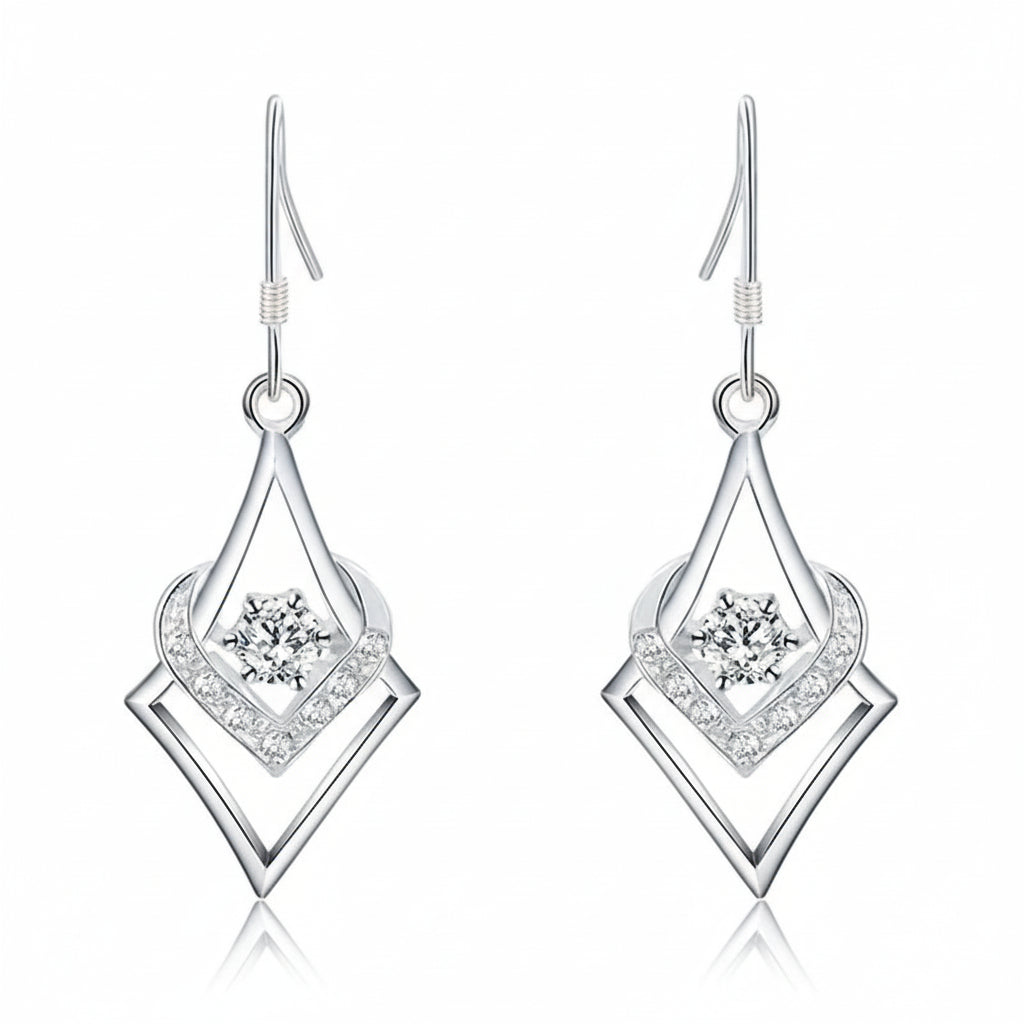 Crystal Drop Earrings