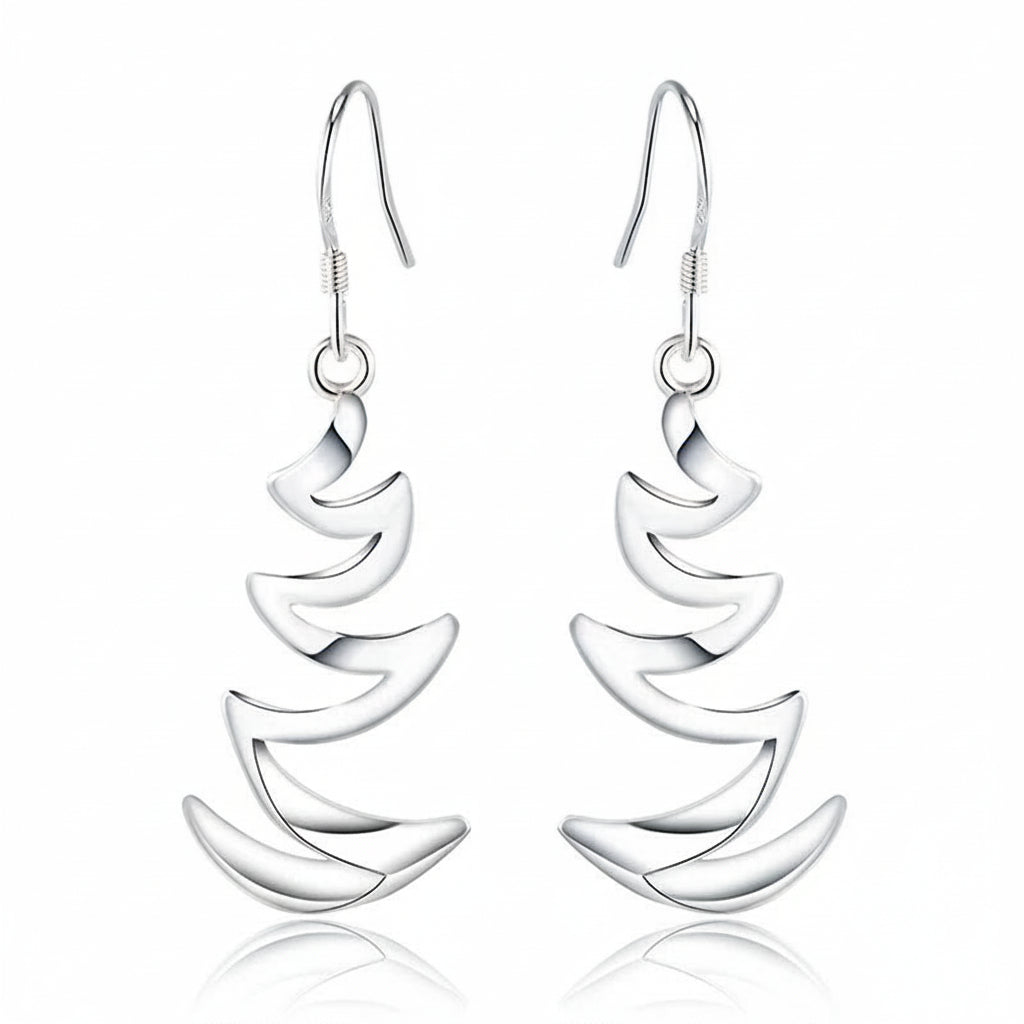Crescent Drop Earrings