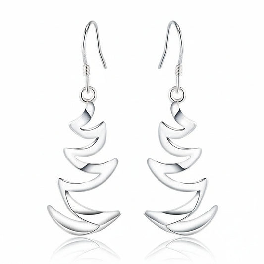 Crescent Drop Earrings