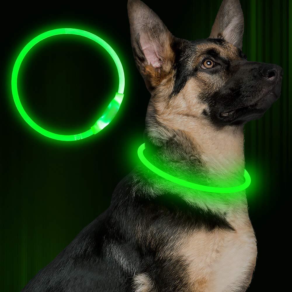 USB Rechargeable  Dog Glowing Collar
